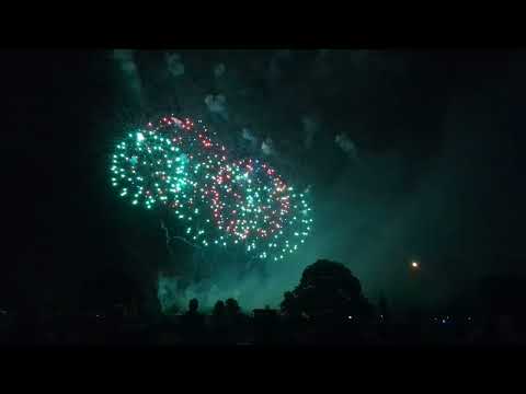 Blitz Fireworks. Arley Hall Firework Champions 2022.