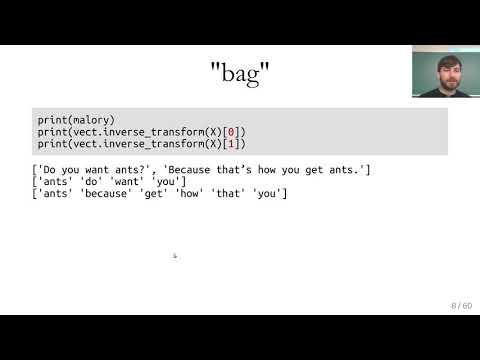 Applied Machine Learning 2019 - Lecture 17 - Introduction to text data