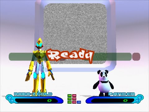 Bust a Groove 2 (JP ver.) - Robo-Z Gold vs Pander