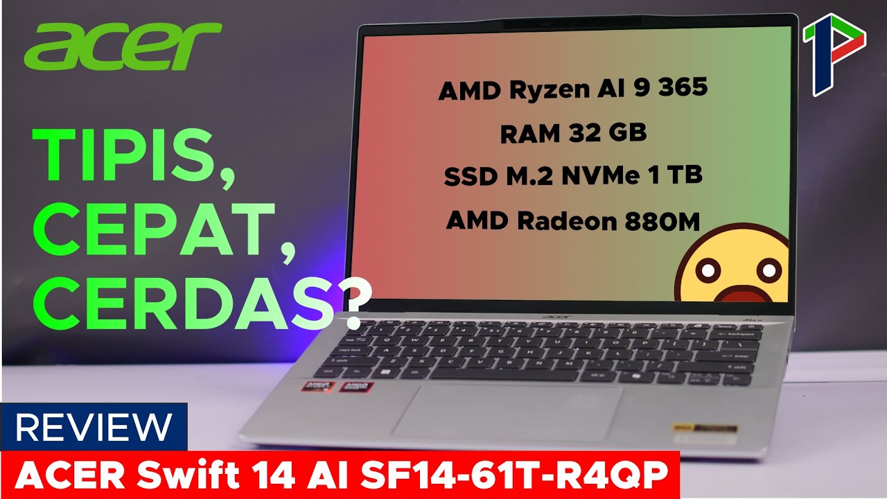 Kayak Apa Sih Laptop 22 JUTA?! ACER Swift 14 AI SF14-61T-R4QP - Review Indonesia