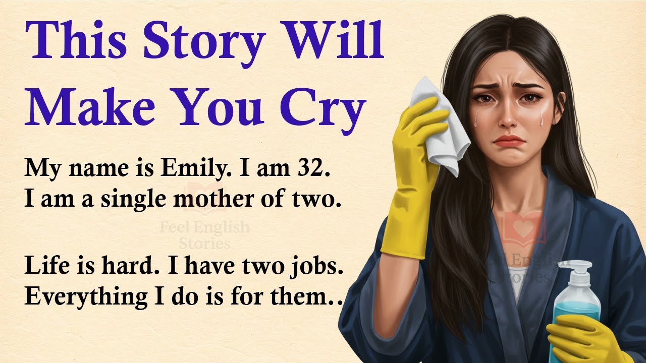 This Story Will Make You Cry | A Mother’s Painful Fight ✅ Emotional English Story (A1–A2 Level) ✅