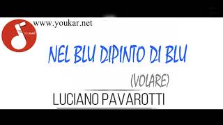 LUCIANO PAVAROTTI NEL BLU DIPINTO DI BLU VOLARE  youkar.net