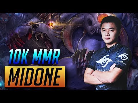 MidOne 10K MMR!!! HE did it!!! Dota 2 HIGHLIGHTS #dota2