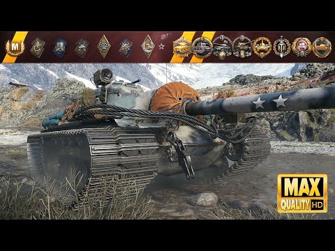 T110E3: Its raining medals - World of Tanks