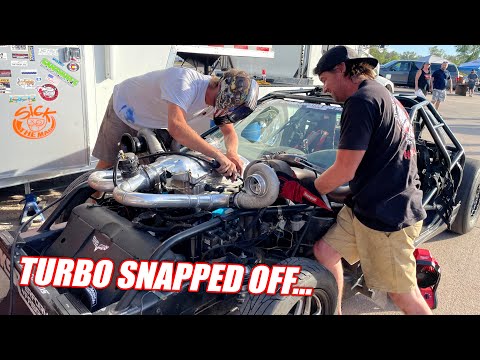 RACE WEEK 2.0 Day 5 - Pushing Leroy For a Seven Second Pass Ended Badly... (Too Many Bald Eagles)