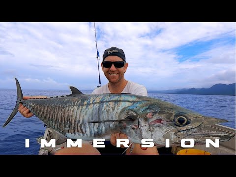 Topwater Fishing Fiji for GT's and Spanish Mackerel | In a tiny boat | Ep 10.