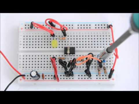 Kurs elektroniki 2 - Komparator LM311 (z histerezą)