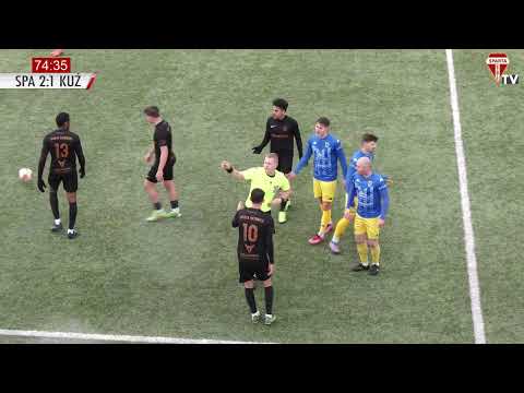SKRÓT MECZU: SPARTA KATOWICE - KUŹNIA USTROŃ 2:1 (0:1)