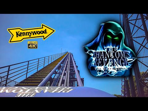 Front row point of view footage of Phantom's Revenge