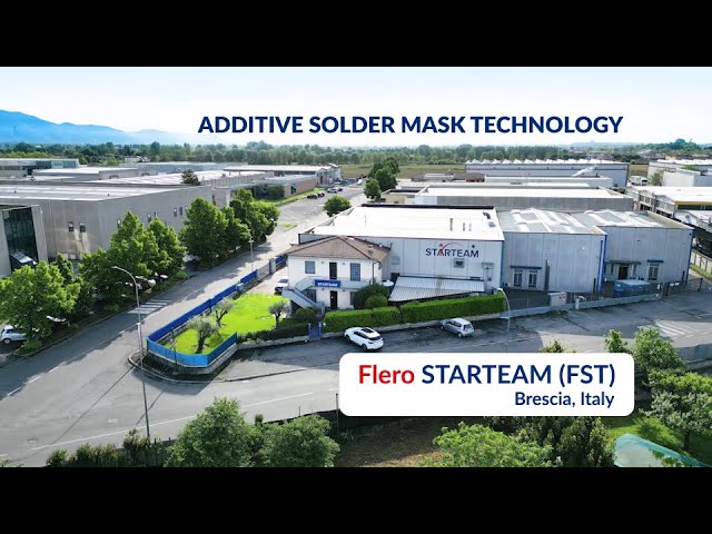 Additive Inkjet Solder Mask | Flero STARTEAM