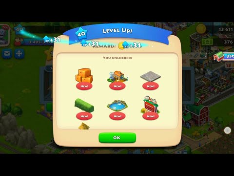 Township LEVEL 40 gameplay
