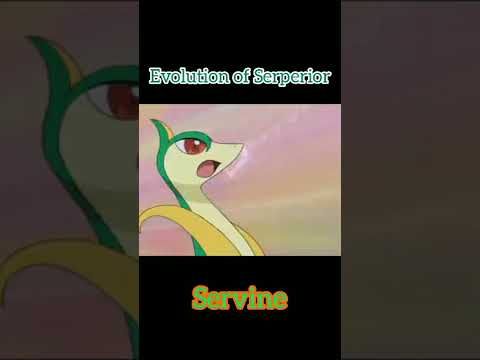 #Evolution of Serperior#Snivy#Servine#Serperior#Pokemon#Ash#Unique Gamer[NP]#shorts