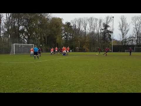 FC13 scoort 1-1 uit vrije trap tegen Honselersdijk 8