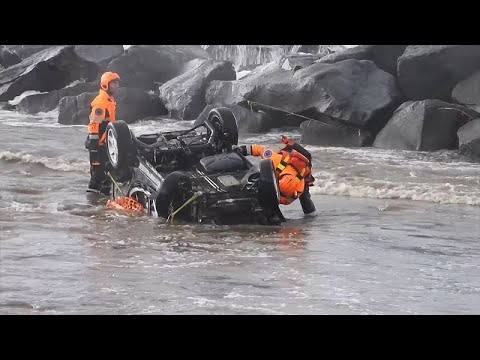 Heavy rain causes flooding and destruction in Italy's Sicily region