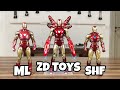 ZD Toys Iron Man Mark 85 Review and Comparison ZD Toys Iron Man Mark 85 Review and Comparison
