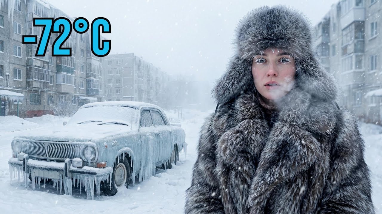 Dünyanın EN SOĞUK YERİNİ ziyaret ettik!  (-72°C, -97°F)