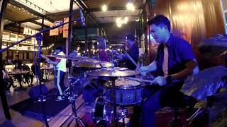 Kunto Aji - Konon Katanya LIVE (drum cam) by Martin Djong