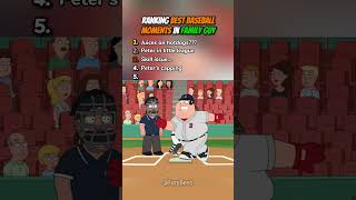 Ranking Best Baseball Moments in Family Guy