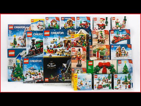 LEGO CHRISTMAS SETS COLLECTION/COMPILATION
