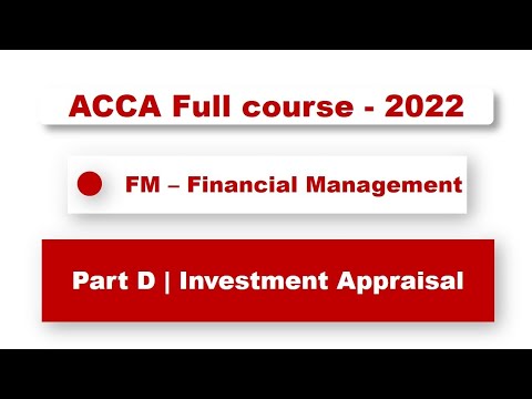 ACCA F9 - Investment Appraisal | @financeskul