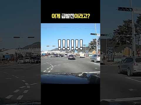 이게 급발진이라고?