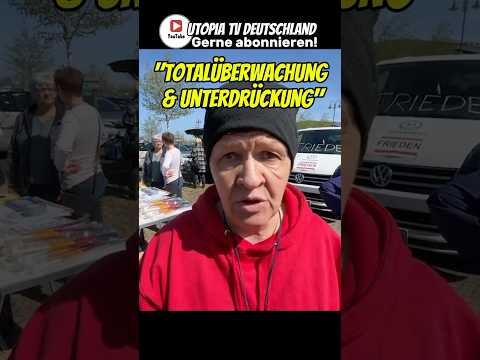 „Wir sollen digital versklavt werden“ #überwachung #digitalisierung #interview #demo #magdeburg #ki