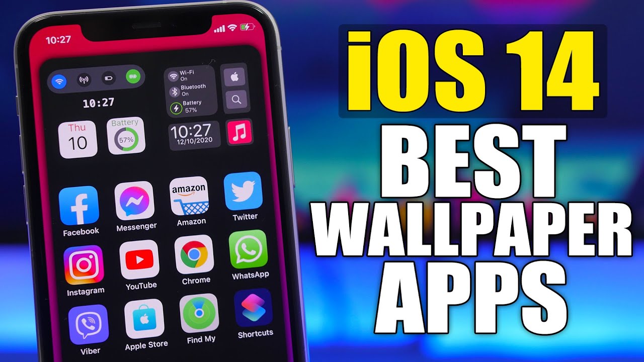 The Best iOS 14 Wallpaper Apps !