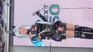 2024 SUPER FORMULA Rd.6/7 FUJI RQ07 FRJ #62 叶園ちさ わかな Yupiteru 羽衣6  F111/3 日曜日レースクイーンステージ 4K