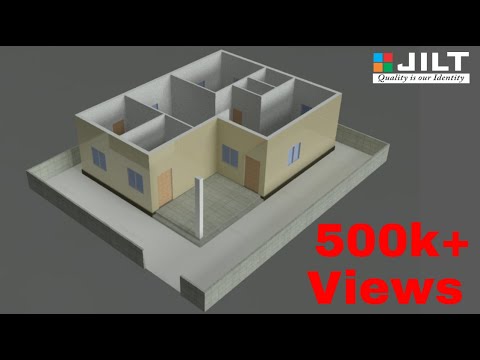 Create 3D HOUSE using Autocad in Easy steps - 1