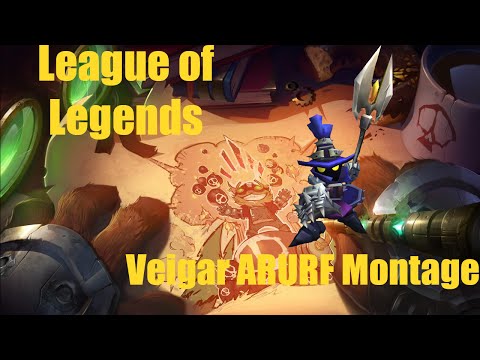 League of Legends Veigar ARURF Montage (1k AP at 18 Minutes) Patch 6.19
