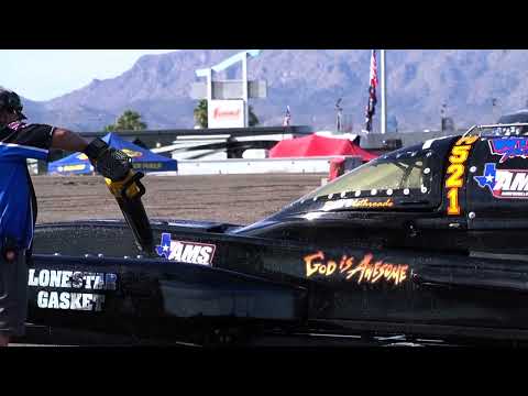 Wild Thing Pro Outlaw 521 drag boat at the SDBA Nationals