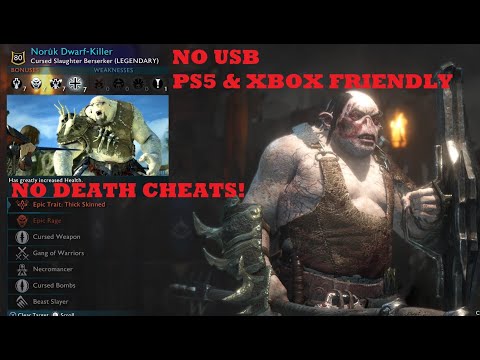 Make 7777 Orcs LATE GAME!!! How I made this Insane 7777 NECRO Berserker at level 80 (Shadow of War)