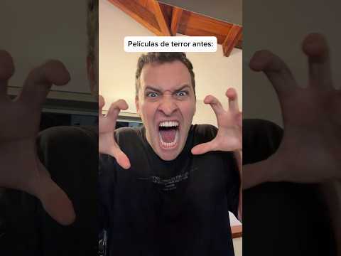 Pelis de terror antes y ahora 💀 #youtubeshorts #shorts