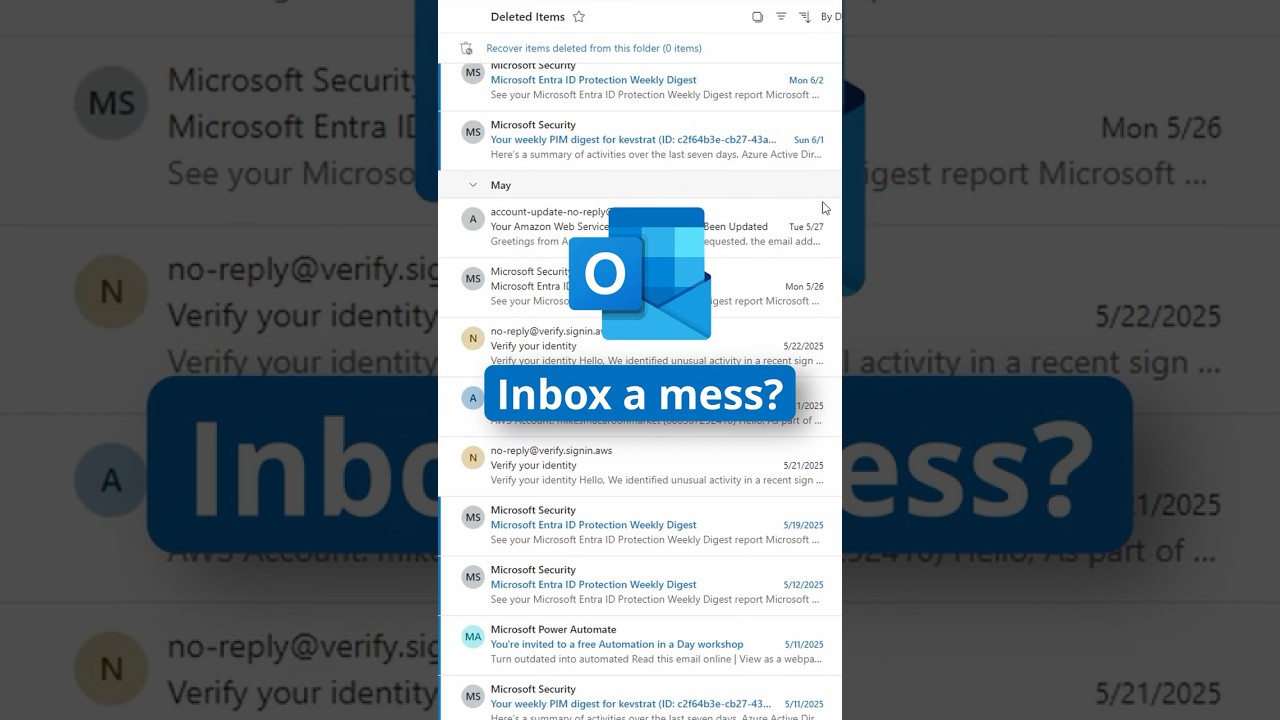 Inbox a mess? Try this Outlook hack I used at Microsoft.