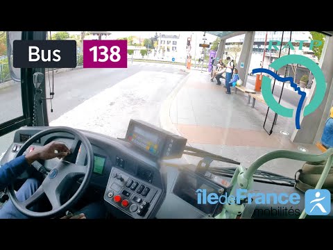 Bus 138 RATP | Gare d'Ermont-Eaubonne SNCF - Saint-Ouen RER - 4K