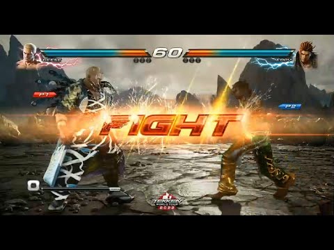 EVO 2022 Tekken 7 - Geese vs Eddy (Meo-IL vs Jeondding e brasileiros vibrando no chat da EVO).