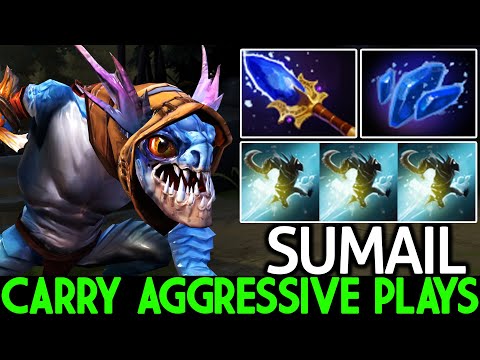SUMAIL [Slark] Aggressive Plays with Scepter Top Pro Carry Dota 2