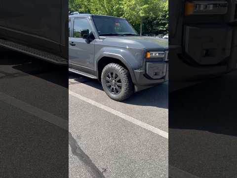 2025 Toyota Land Cruiser Editon wheel and tire upgrade: What's available?