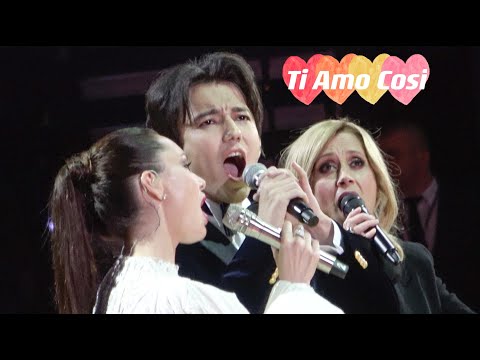 [Fancam 4K] Dimash Kudaibergen ft. Lara Fabian, Aida Garifullina - Ti Amo Così + Curtain Call