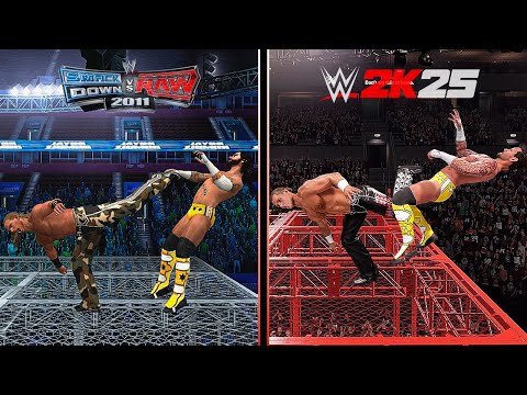 Best Extreme FINISHERS in WWE Smackdown vs Raw 2011 Vs. WWE 2K25!