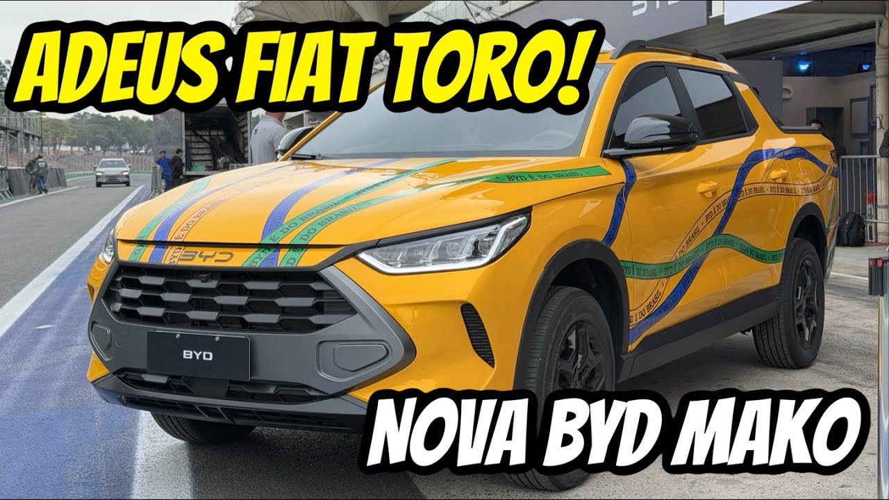 NOVA BYD MAKO - LANÇAMENTO AGORA! CONHEÇA A NOVA PICAPE DE BYD