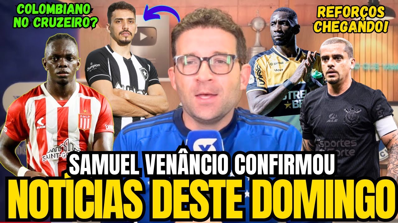 VENÂNCIO TROUXE NESTE DOMINGO! COLOMBIANO FOI OFERECIDO? EDUARDO CHEGANDO! FAGNER E GABIGOL QUASE!