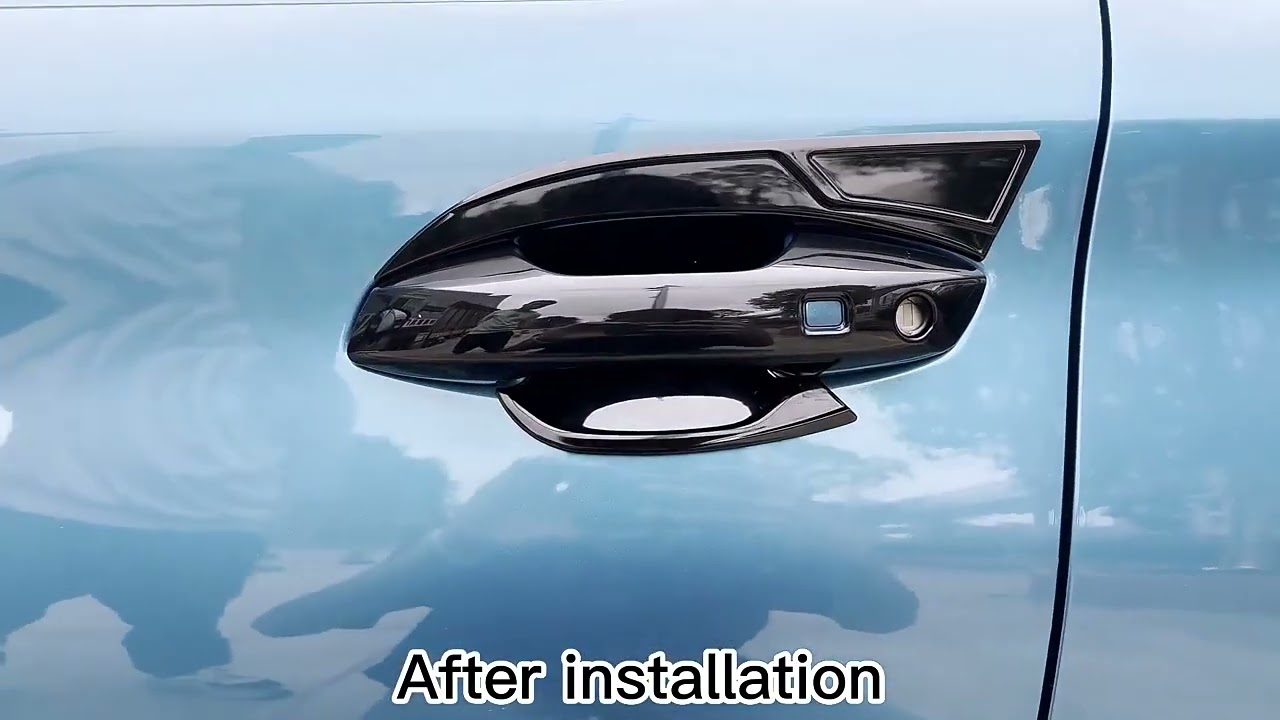 Upgrade Your BYD Yuan Plus Atto 3: Carbon Fiber Door Handles for Superior Style & Durability