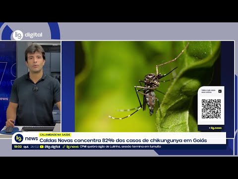 Caldas Novas concentra 82% dos casos de chikungunya em Goiás – 26/02/2026 – Lig News