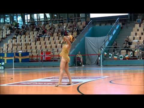 EuroTwirl 2015 - Demi Finale Senior - Justine HOARAU
