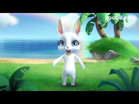 Поздравление от Зайки zoobe С 1 СЕНТЯБРЯ для первоклассника