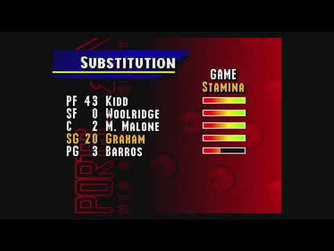 Washington Bullets vs Philadelphia 76ers (NBA 95) SNES
