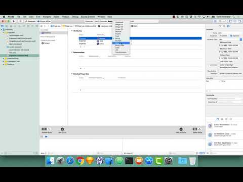 02 Core Data - Create Entity - Expenses App - Single Entity