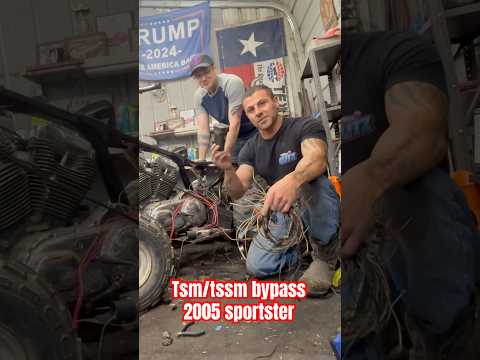 SPARK SOLVED. Tsm bypass, Bank angle sensor bypass. Harley sportster no spark. Crank sensor #harley