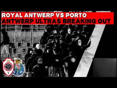 Antwerp Ultras Breaking Out | Royal Antwerp vs Porto Fc 1-4 | 25-10-2023